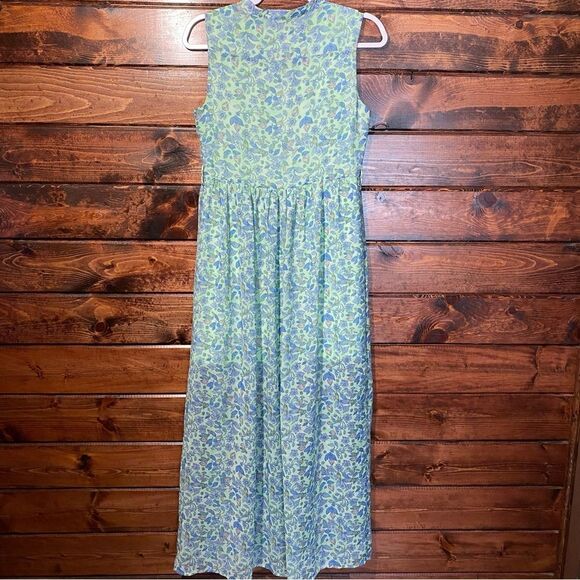 Disney's Alice Through The Looking Glass Button Front Floral Maxi Dress Size S - Picture 15 of 16